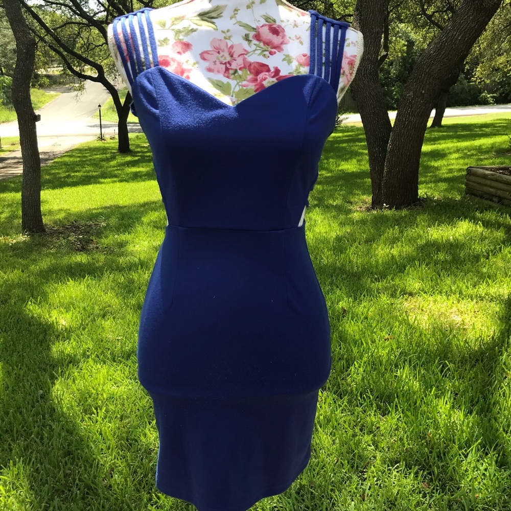 Charlotte Russe Blue Mini Dress
